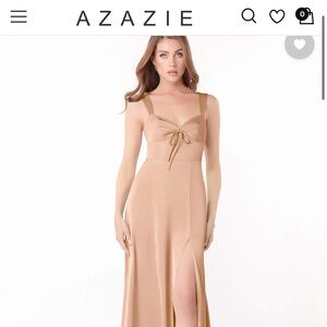 Azazie bridesmaid dress, worn once!